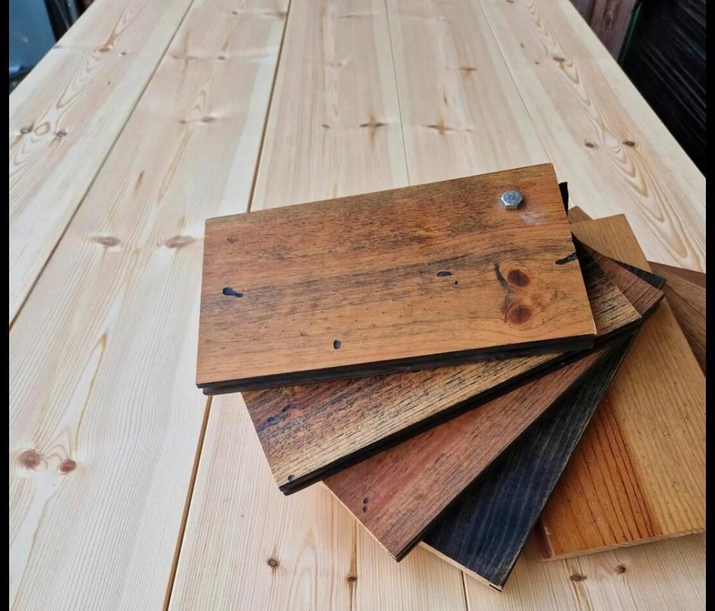 GRENEN VLOER 140MM BREED, EXTRA LANGE LENGTES 4.20M!, Ophalen of Verzenden, Nieuw, 75 m² of meer, Parket