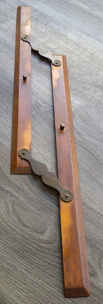 1900 GROTE Parallelle Meetlaat Maritiem Instrument Zeekaart, Ophalen of Verzenden