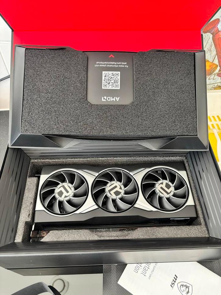 AMD Radeon RX 6900 XT, Computers en Software, Videokaarten, Zo goed als nieuw, AMD, PCI-Express 4.0, GDDR6, HDMI, DisplayPort