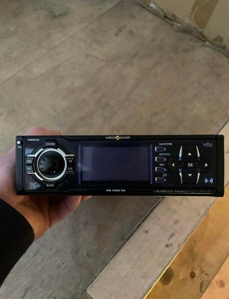 VDO Dayton MS4200RS autoradio navigatiesysteem, Ophalen, Gebruikt