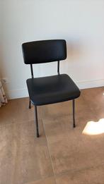Vintage Gispen zwarte buisframe stoel 1231, Huis en Inrichting, Stoelen, Ophalen, Zo goed als nieuw, Zwart, Eén