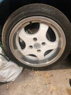 Brock 15 inch velgen 4x100 met banden, Gebruikt, 15 inch, Banden en Velgen, Ophalen of Verzenden