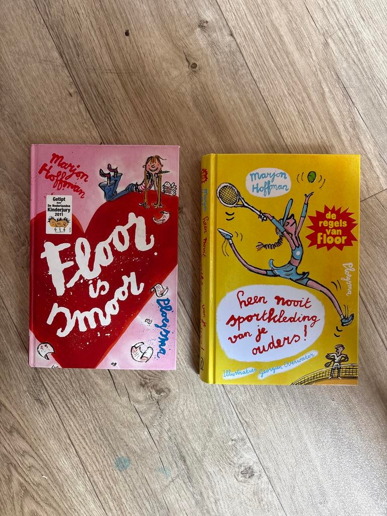 2x Floor is Smoor & 10 regels van Floor - Marjon Hoffman, Boeken, Ophalen of Verzenden, Gelezen, Fictie algemeen