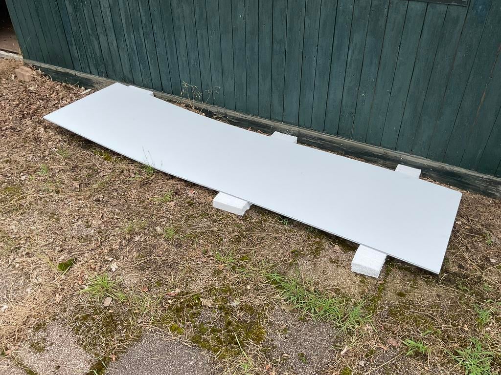 Florence wandpaneel wit tbv douche 70x261 cm., Ophalen of Verzenden, Zo goed als nieuw