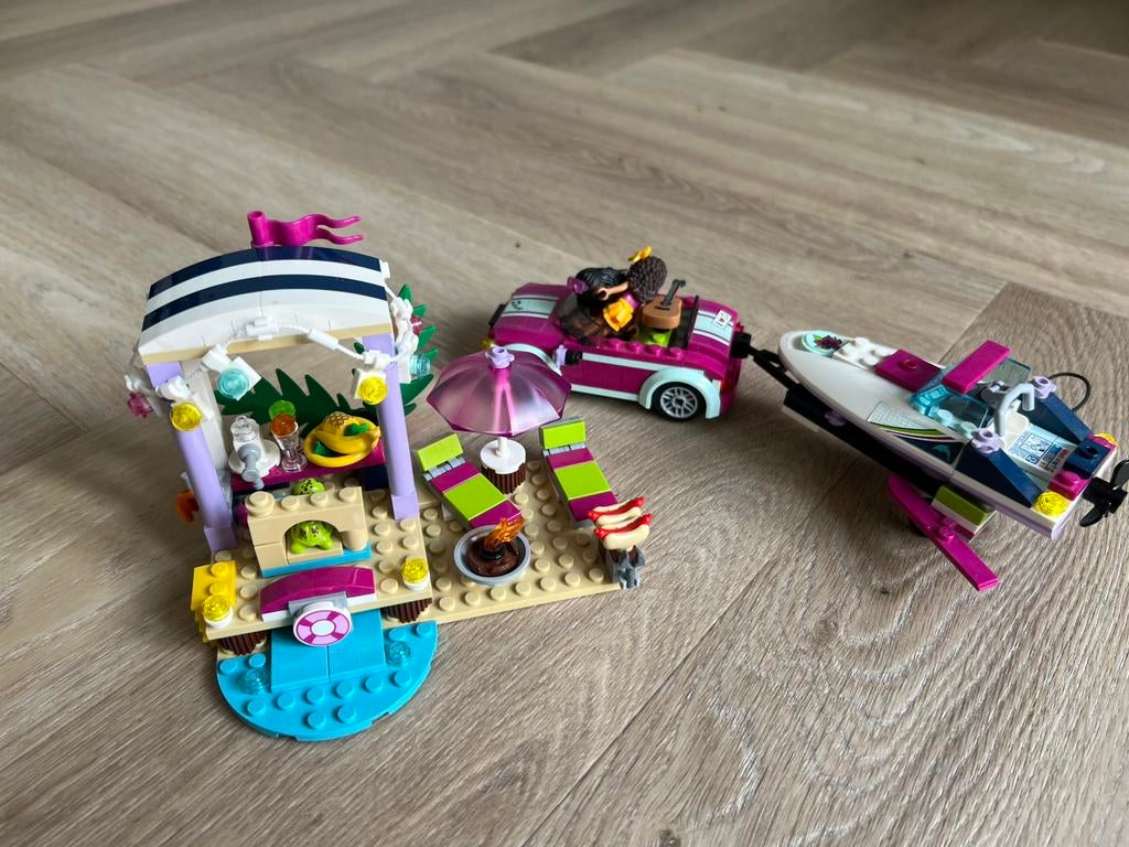 Andrea’s speedboottransport, Gebruikt, Lego, Friends, Ophalen of Verzenden