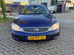 Ford Mondeo 2.5 V6 Ghia Executive Bj.2004 Kmst.287364 met AP, Auto's, Ford, 745 kg, Beige, Blauw, Stoelverwarming