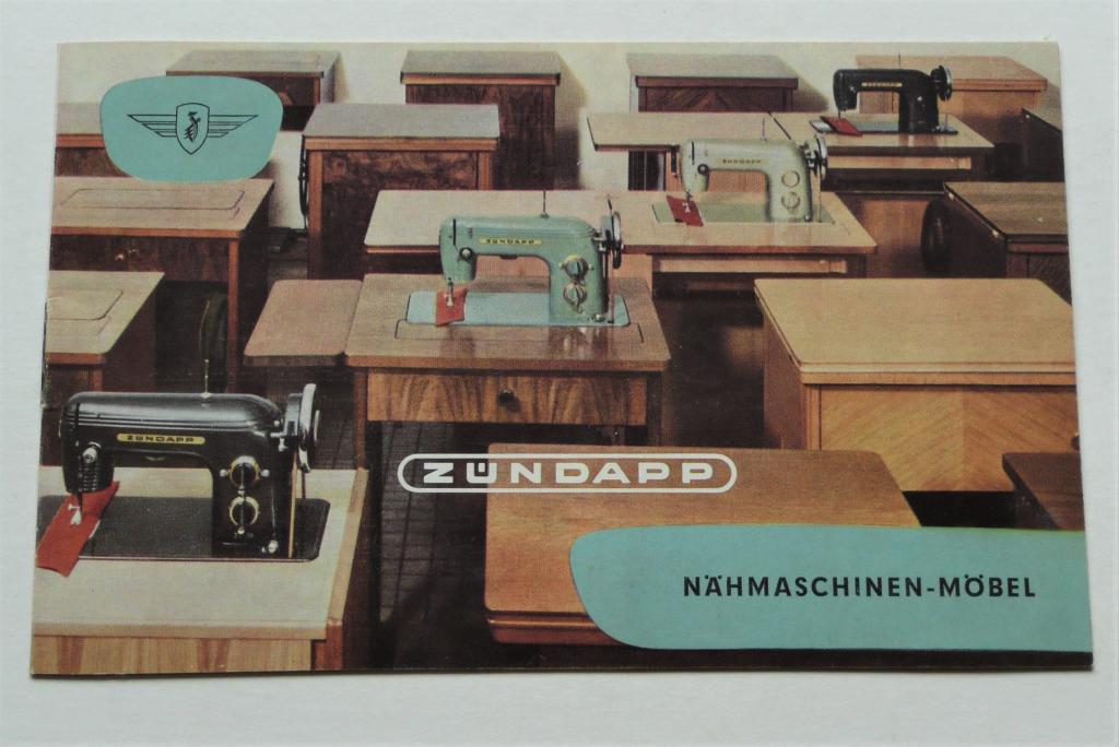 Zündapp Folder Naaimachinemeubels voor o.a. ZR 18a en ZR 118, Verzenden