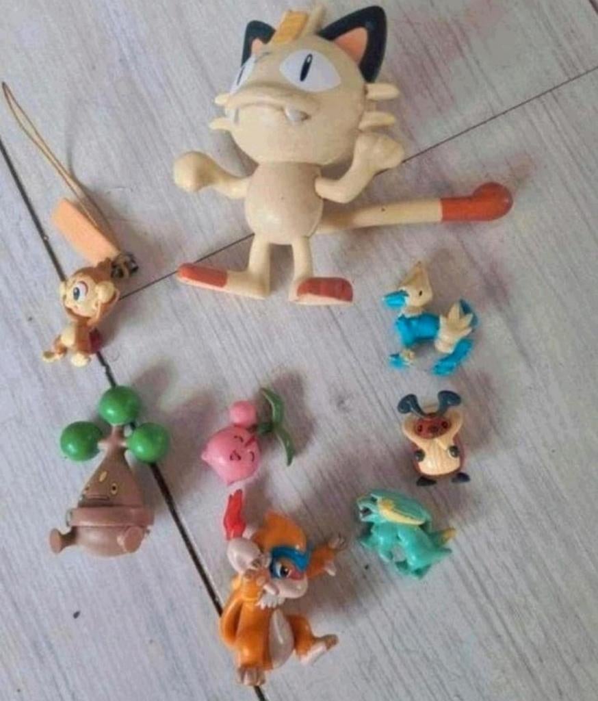 Pokemon poppetjes, Ophalen