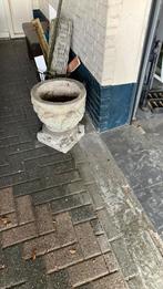 Stenen bloempot 50cm hoog, Ophalen, Steen, Gebruikt, Minder dan 60 cm