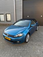 Volkswagen Golf 1.4 TSI 90KW Dsg7 Cabrio 2014 Blauw, Auto's, Volkswagen, 730 kg, 4 cilinders, Cabriolet, 122 pk
