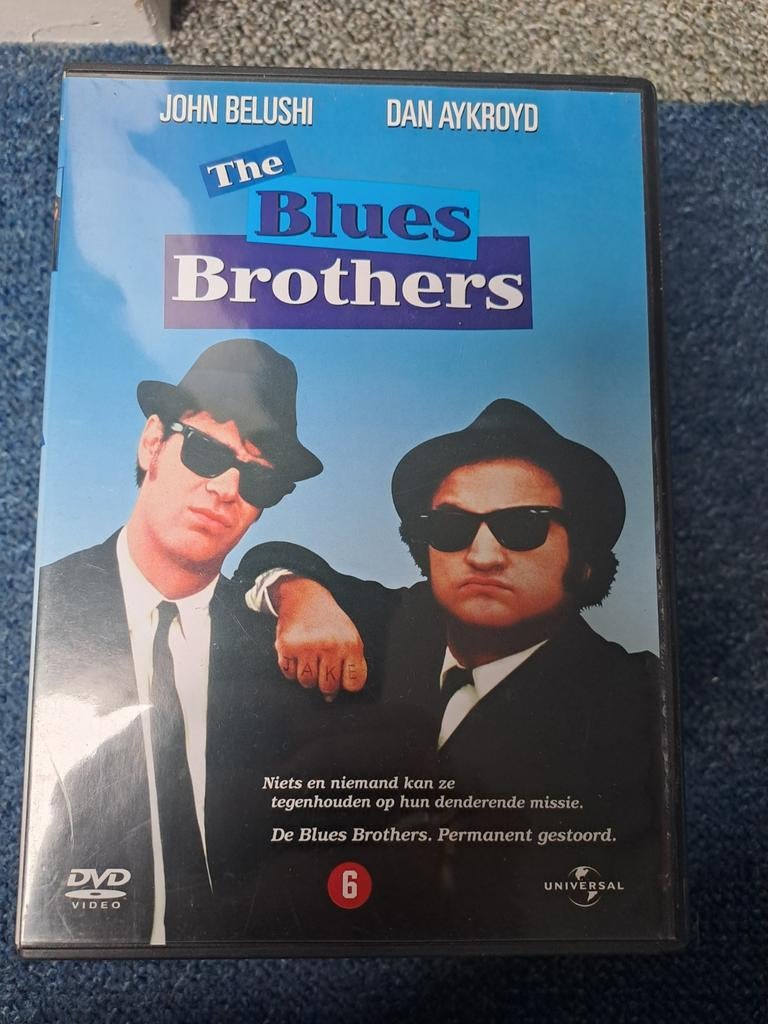Blues brothers (dvd), Alle leeftijden, Ophalen of Verzenden, Zo goed als nieuw, Actiekomedie