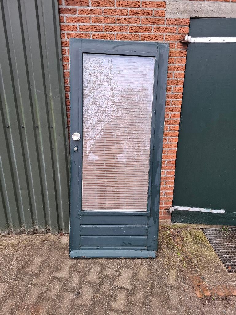 Buitendeur, Ophalen, Gebruikt, Buitendeur, 200 tot 215 cm