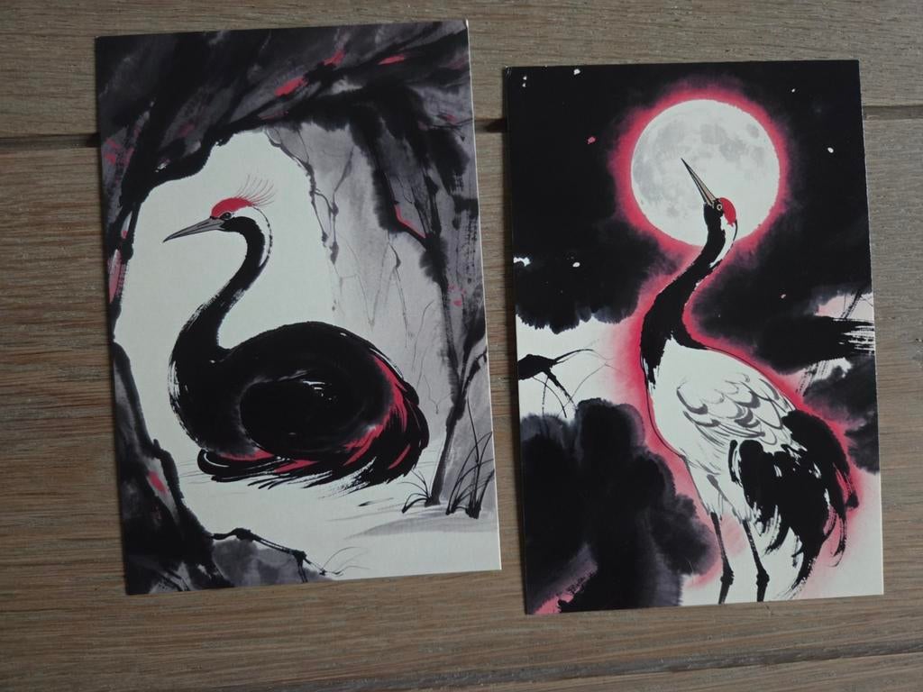 KRAANVOGELS JAPAN 1, Ophalen, Vogel