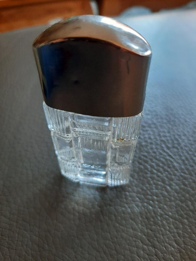 Kristal parfum flesje, Ophalen of Verzenden, Gebruikt, Parfumfles