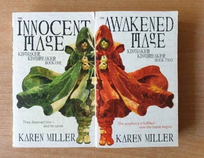 Karen Miller - Kingmaker, Kingbreaker (pockets), Ophalen of Verzenden, Gelezen, Karen Miller