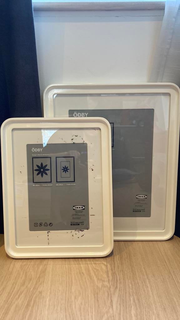Ödby fotolijsten (Ikea), Ophalen, Gebruikt