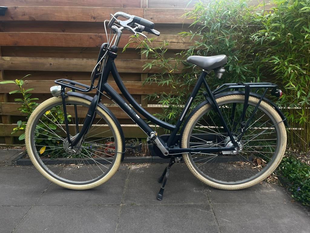 Grijs/Blauwe Cortina U5 Fiets, 50 tot 53 cm, Ophalen of Verzenden, Zo goed als nieuw, Versnellingen