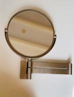 Zack RVS design scheerspiegel voor aan de wand, Minder dan 50 cm, Gebruikt, Ophalen of Verzenden, Minder dan 100 cm