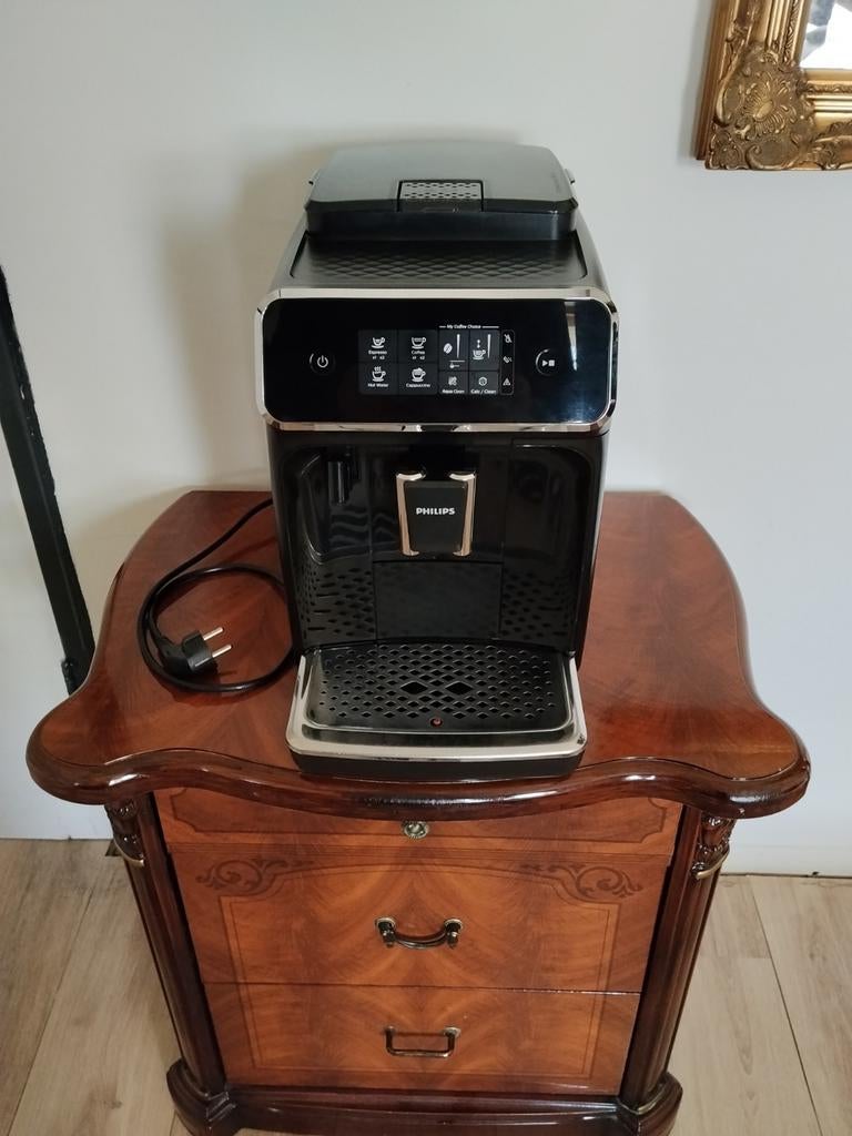 Philips lattego EP 2231 koffiezetapparaat, Gebruikt, Koffiemachine, 4 tot 10 kopjes, Afneembaar waterreservoir