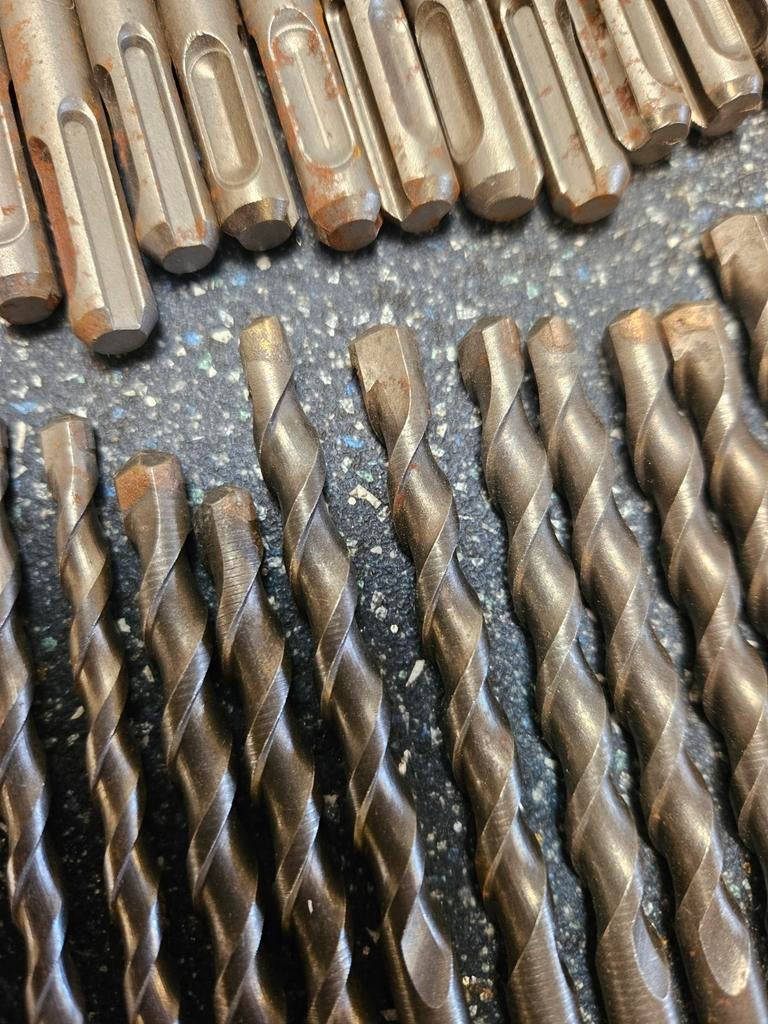 58 SDS boren set - 5 8 10 mm, Gebruikt, Overige typen, Onbekend, Ophalen of Verzenden