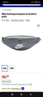 Schooltassen
Nike heritage heuptas in de kleur grijs., Ophalen of Verzenden, Zo goed als nieuw