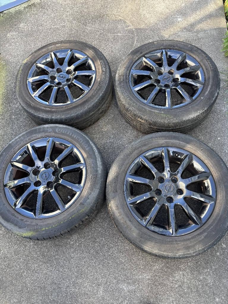 opel astra h 16 inch velgen, Auto-onderdelen, Banden en Velgen, Gebruikt, Velg(en), 16 inch, Personenwagen