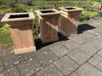 Plantenbak (zuil), Tuin en Terras, Bloembakken en Plantenbakken, Ophalen, Minder dan 60 cm, Vierkant, Nieuw