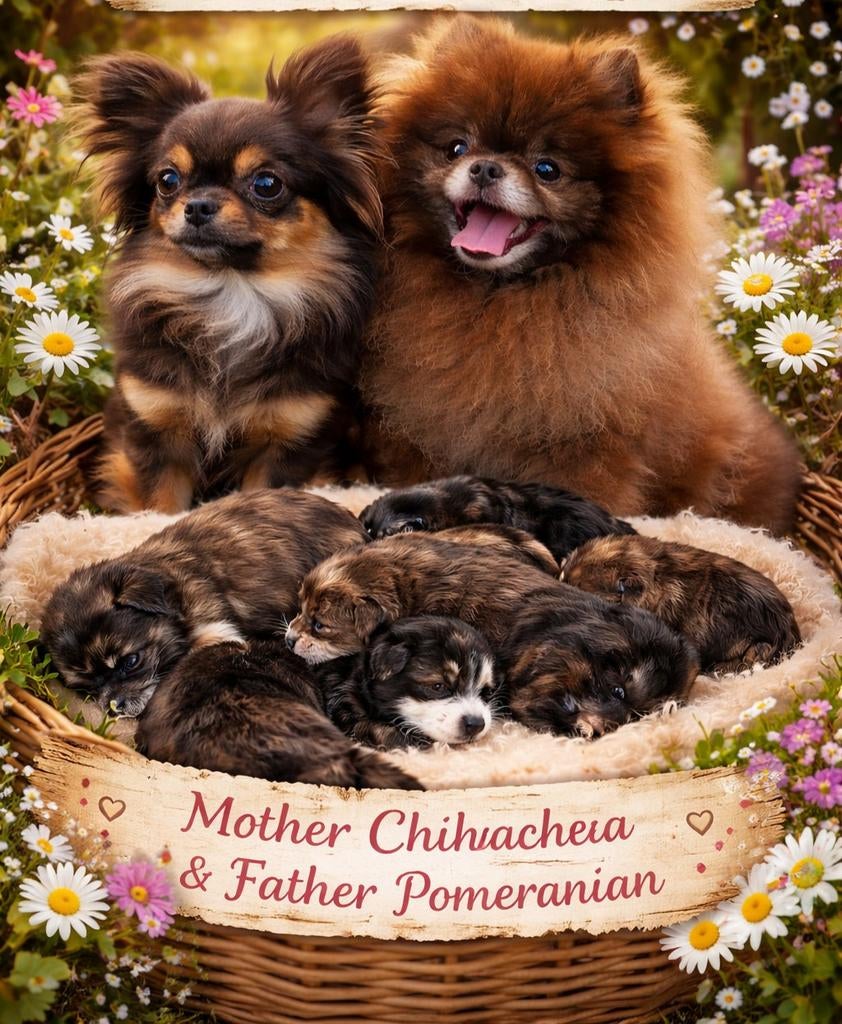 Pomchi, Parvo, 8 tot 15 weken, Meerdere, Meerdere dieren