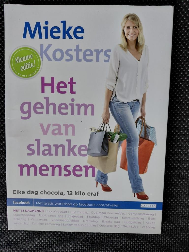 Mieke Kosters Het geheim van slanke mensen, Ophalen of Verzenden