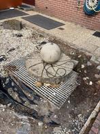 Waterpartij met molensteen, Ophalen