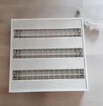 4x plafondarmaturen 60x60 incl. TL-buizen, Ophalen of Verzenden, Zo goed als nieuw, Minder dan 50 watt, Lamp met armatuur
