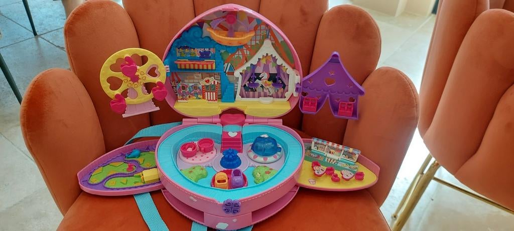 Polly Pocket Rugzak Speelset - Kermis Avontuur, Kinderen en Baby's, Speelgoed | Overig, Ophalen of Verzenden, Gebruikt, Meisje