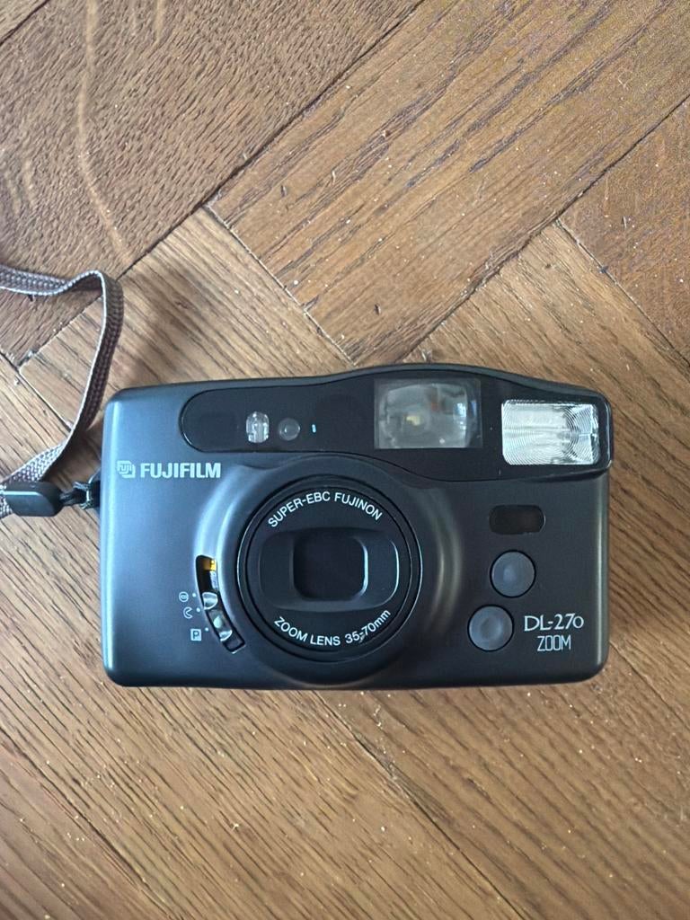 Fujifilm DL-270 Zoom analoge compactcamera, Ophalen of Verzenden, Gebruikt, Compact, Fuji