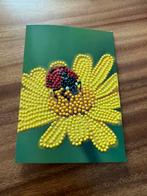 Diamond painting kaart lieveheersbeestje, Ophalen of Verzenden, Zo goed als nieuw, Overige thema's