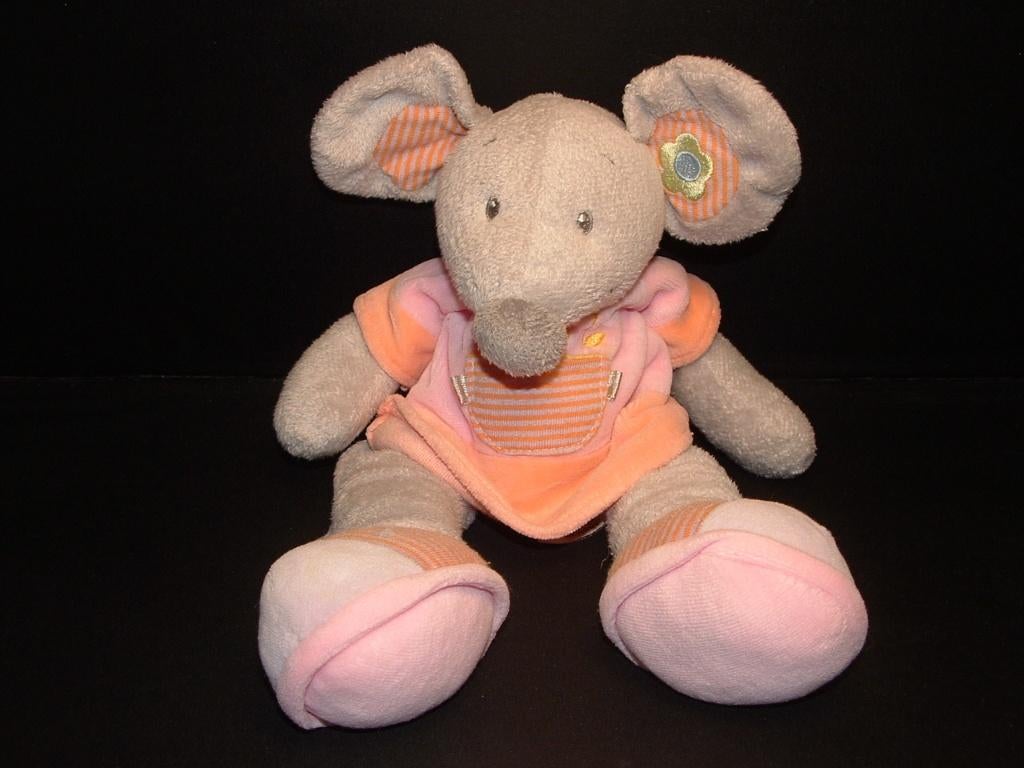 NICOTOY MUIS SPITSY GROTE UITVOERING VELOURS, Ophalen of Verzenden, Nieuw, Overige typen