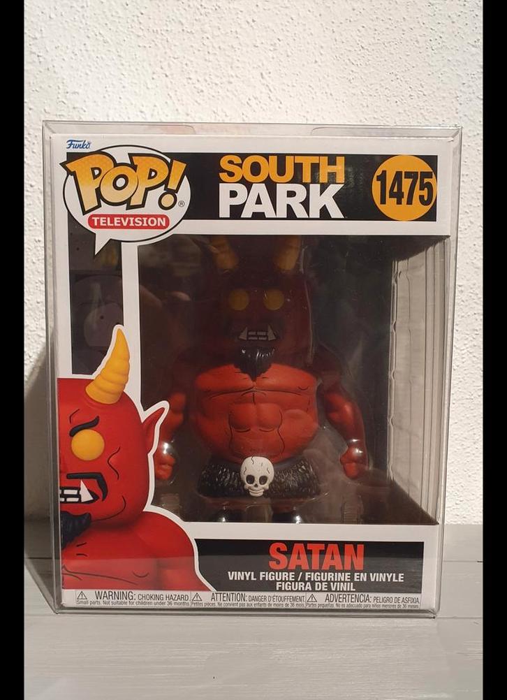 South Park Satan Funko Pop Super 1475 grote Funko Pop, Verzamelen, Poppetjes en Figuurtjes, Zo goed als nieuw, Ophalen of Verzenden