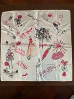 Viktor & Rolf 100% zijde sjaaltje flowerbomb bloom 60cmx60cm, Ophalen of Verzenden, Zo goed als nieuw, Overige typen