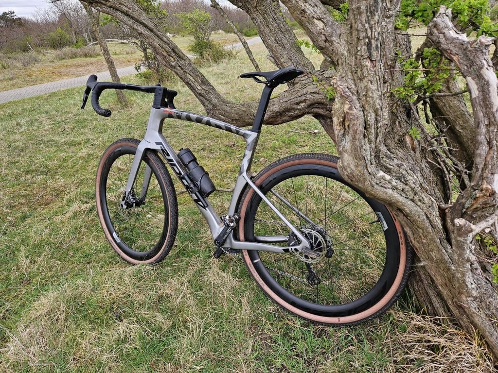 Ridley Kanzo Fast 56 met Classified en Powermeter gravelbike, Carbon, Heren, Meer dan 20 versnellingen, 53 tot 57 cm