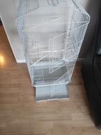 Kanarie/parkieten vogelkooi, Dieren en Toebehoren, Ophalen, Gebruikt, Metaal, Vogelkooi