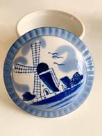 Mooi Delfts blauw potje, genummerd, Ophalen of Verzenden