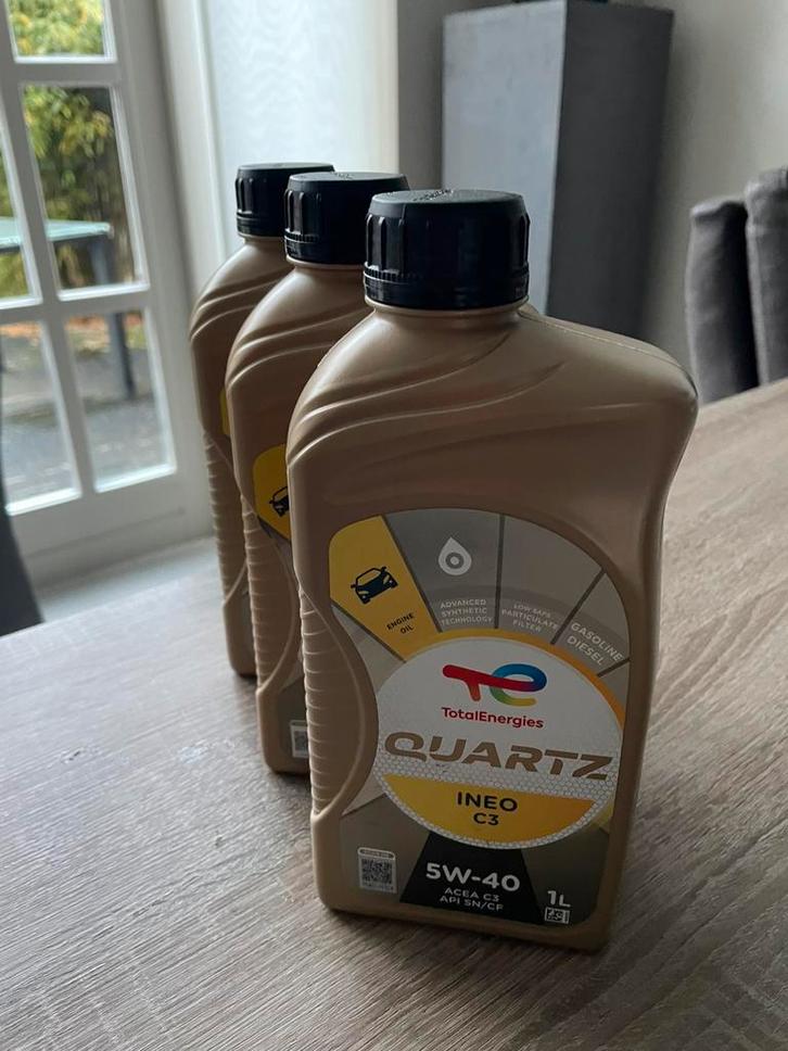 Total Quartz Ineo C3 5W-40 1 liter, Auto diversen, Onderhoudsmiddelen, Ophalen of Verzenden