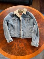 Levi’s sherpa jacket/ jeansjas dames M, Ophalen of Verzenden, Zo goed als nieuw, Maat 38/40 (M), Blauw