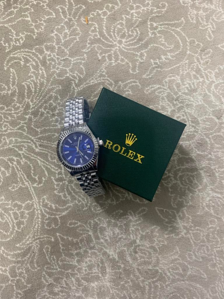 Rolex Datejust 41 Blauw Jubilee - Nieuwstaat, Sieraden, Tassen en Uiterlijk, Horloges | Heren, Polshorloge, Nieuw, Ophalen of Verzenden