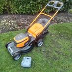 Stiga accu Grasmaaier zelfrijdend   opvang bak, Ophalen, Cirkelmaaier, Gebruikt, Stiga