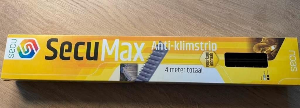 NIEUW. SECU MAX Antiklimstrips 4 meter, Tuin en Terras, Ophalen of Verzenden, Nieuw