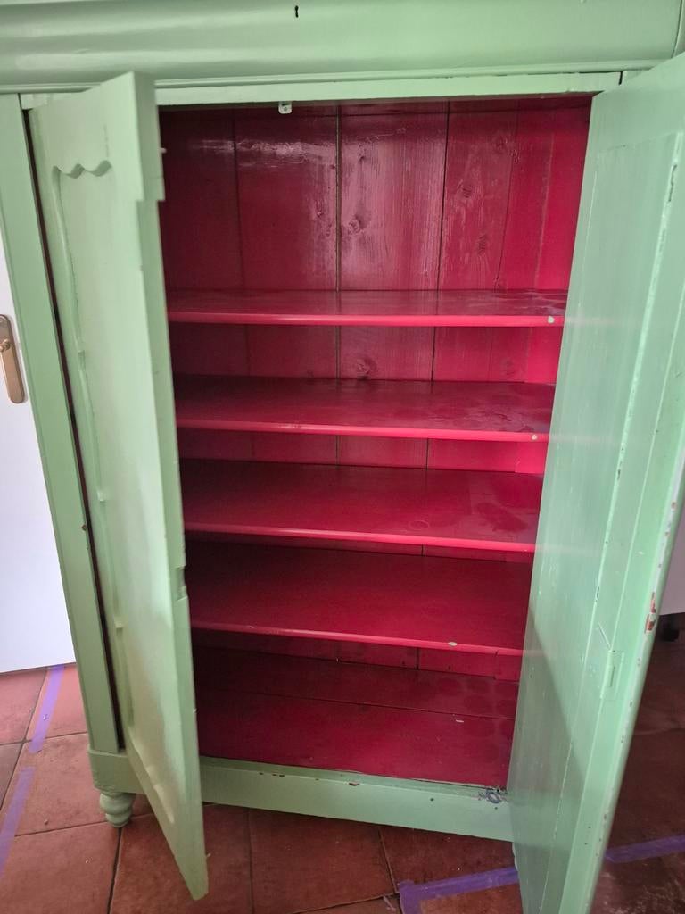 ouderwetse kast., Huis en Inrichting, Kasten | Vitrinekasten, Ophalen, 25 tot 50 cm