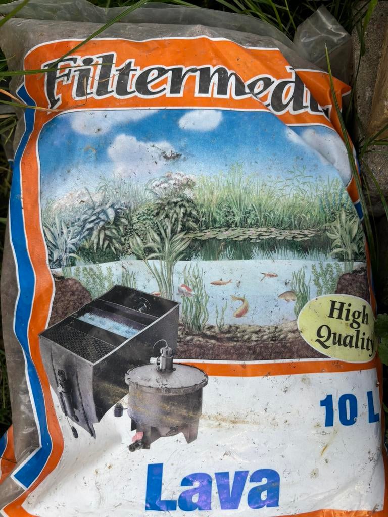 Substraat en lavasteen in zakken, Ophalen, Nieuw, Lava, Grind