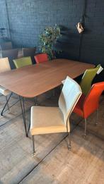 Lederen stoelen, Tuin en Terras, Tuinsets en Loungesets, Ophalen, Zo goed als nieuw, Rvs