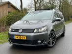 Volkswagen Touran 2.0 TDI Highline R-Line |7-Persoons + Pano, Euro 5, Stof, Gebruikt, Zwart