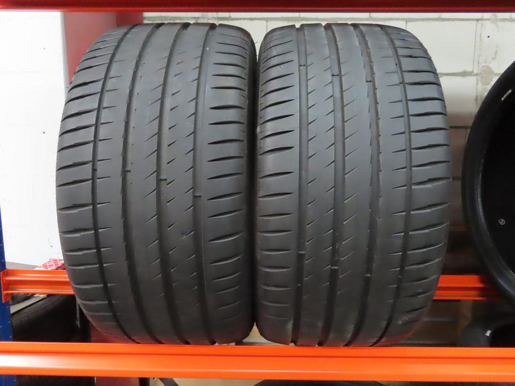 Zomerbanden Michelin Pilot sport 4 295 40 ZR 19 NO 2 stuks, 19 inch, Gebruikt, 295 mm, -